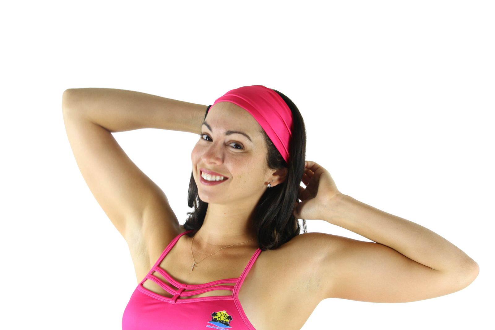 Miami Beach Colors - Pink Athleisure Headband
